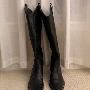 Black Western Cowgirl Boots